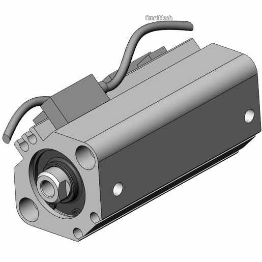 SMC CDQ2B25-50DZ-XB14 цилиндр компактный