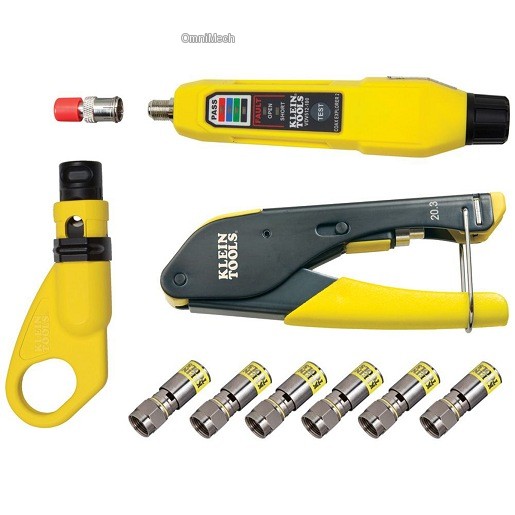KLEIN TOOLS VDV002-818 монтажный и испытательный комплект