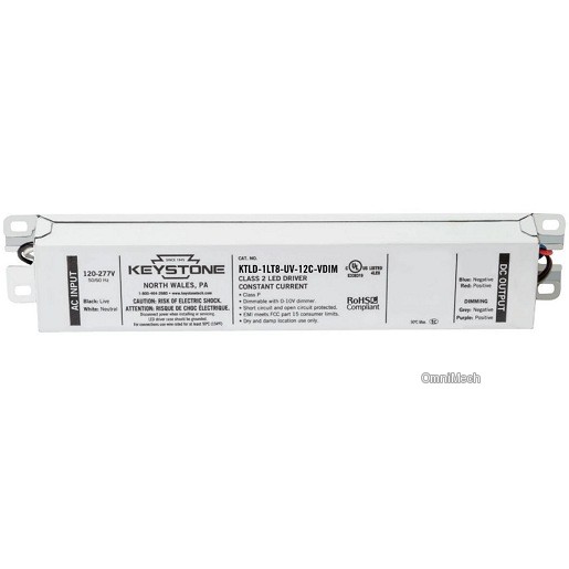 KEYSTONE TECHNOLOGIES KTLD-1LT8-UV-12C-VDIM светодиодный драйвер