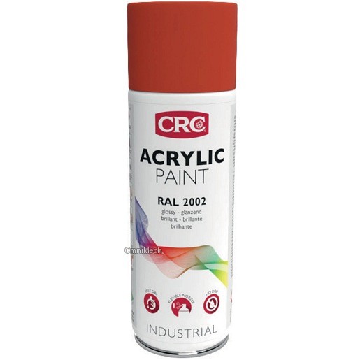 CRC INDUSTRIES ACRYLIC PAINT 2002 Vermilion 400ML распылители