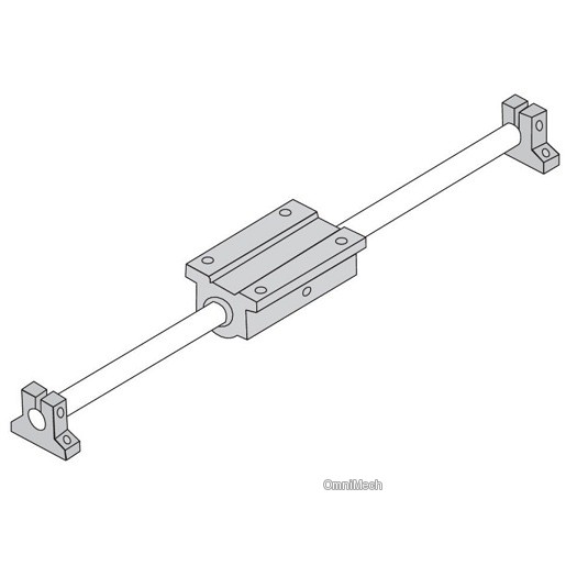 THOMSON INDUSTRIES 1BA16BJ0L24 линейная направляющая