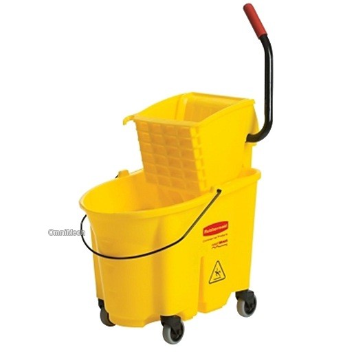 RUBBERMAID FG758888BLUE боковой пресс с волновым тормозом