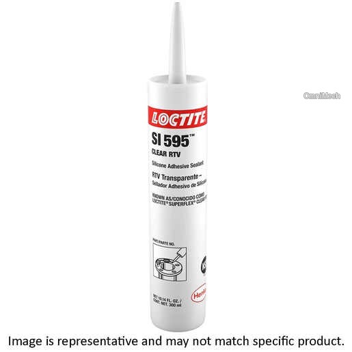 HENKEL SI 595 RTV CLR 300ML/10.14OZ IDH 544412 клеевой герметик