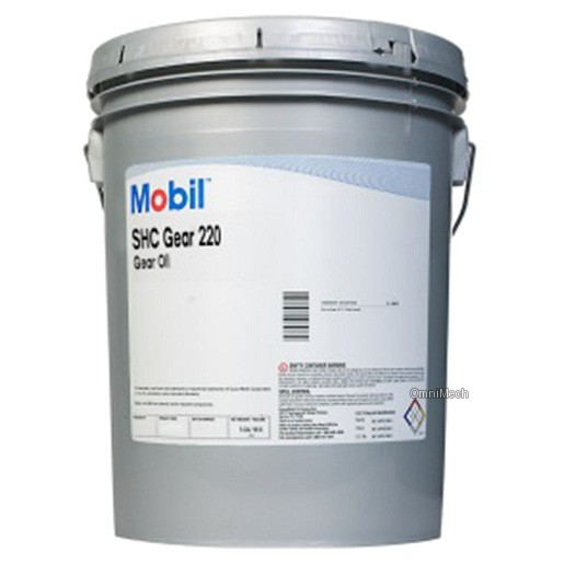 MOBIL OIL MOBILGEAR SHC 220 20L специальные смазочные материалы