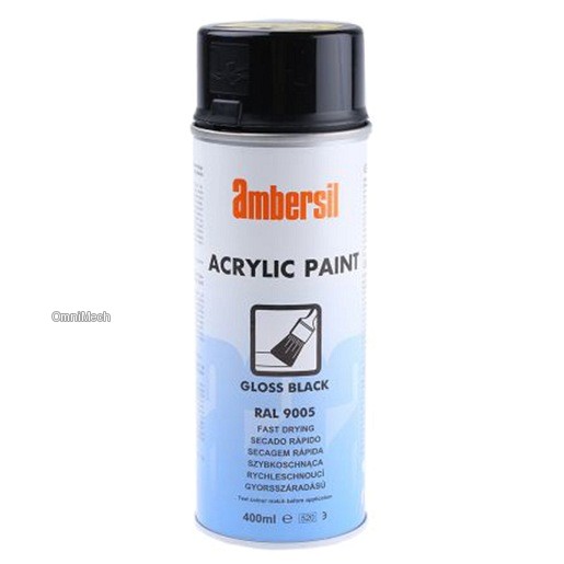 SHERWIN-WILLIAMS COMPANY Spray Prima RAL 9005 500ml-čierny lesklý распылители
