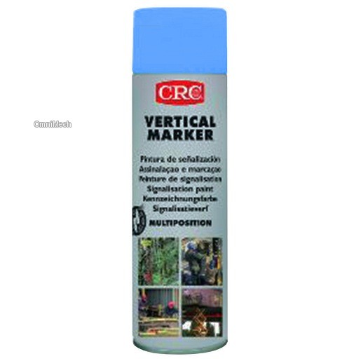 CRC INDUSTRIES VERTICAL MARKER FLUO BLUE вертикальный маркер CRC флуоресцентно-синий