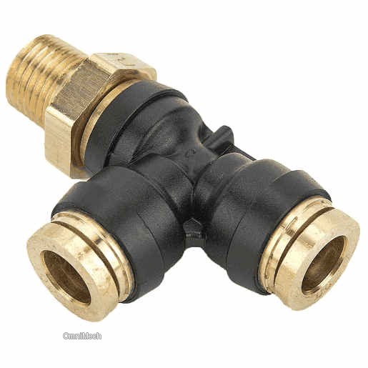 PARKER 371PTC-6-4 тройник для прямого соединения от трубы к трубе