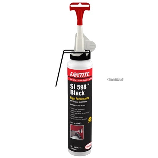 HENKEL SI 598 BLK 80ML IDH 866849 силикон