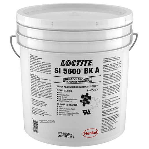 HENKEL SI 5600 BLK SI-RESIN A 4.5GAL IDH 922122 чёрная силиконовая смола