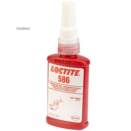HENKEL 586 RED 50ML IDH 135503 анаэробные клеи
