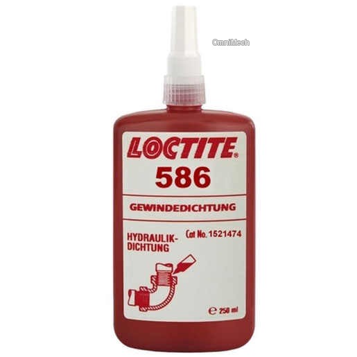 HENKEL 586 RED 250ML анаэробные клеи