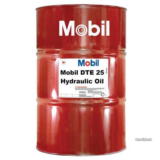 MOBIL OIL DTE 25 55GAL DRUM гидравлическое масло