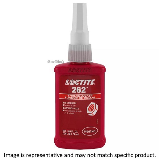 HENKEL 262 RED 50ML IDH 1516476 фиксаторы резьбы